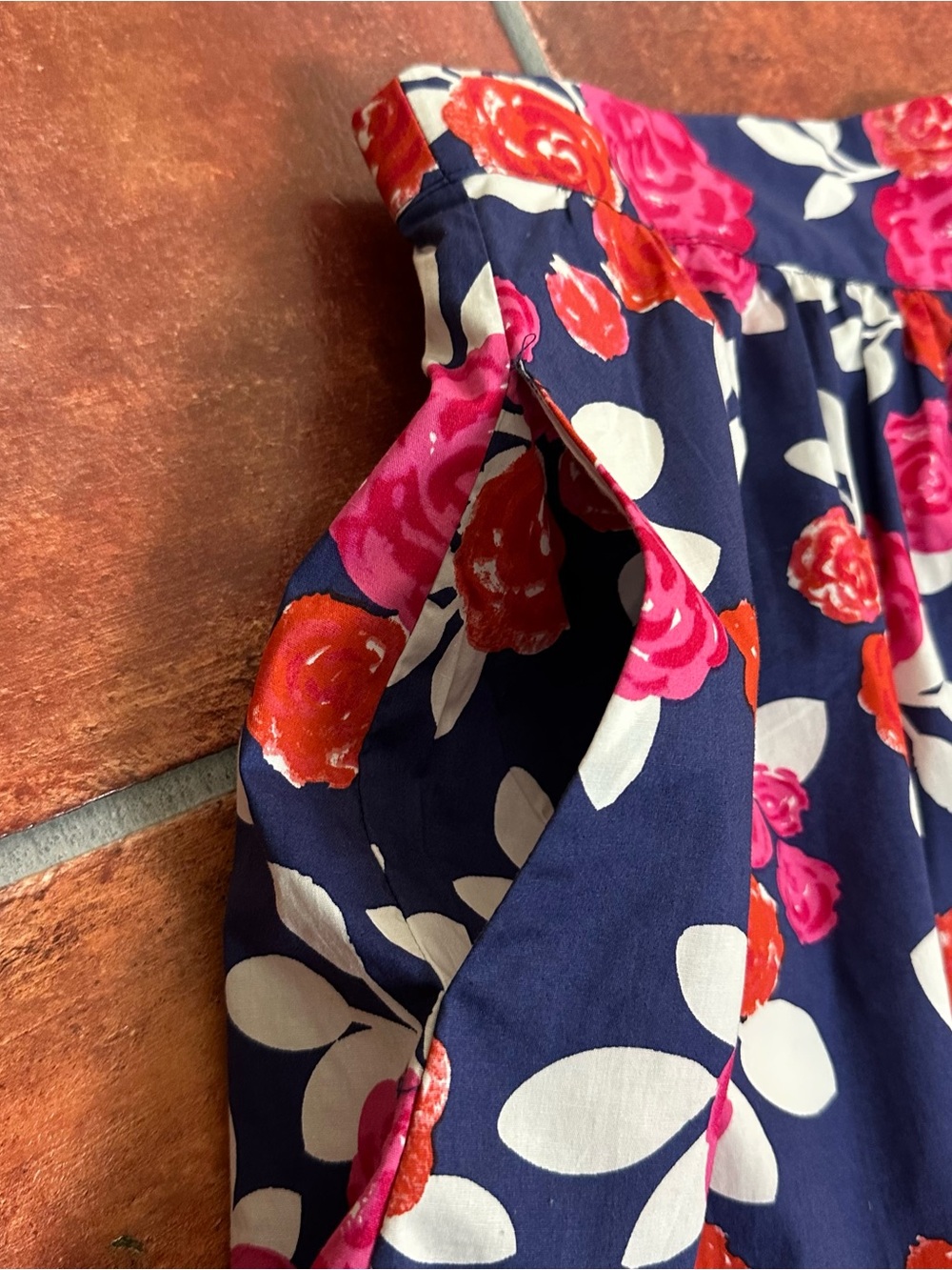 ModCloth Vibrant Floral A-Line Skirt - Picture 6 of 7